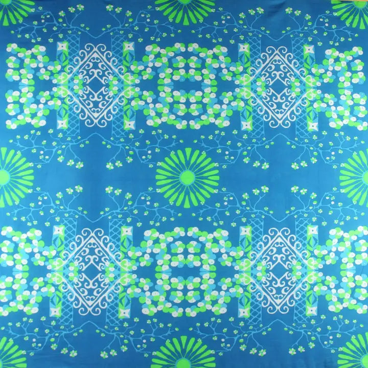 ORGANIC COTTON SQUARE SCARF | MARIKO MARINE-Scarves & Wraps-LES BELLES VAGABONDES-Coriander