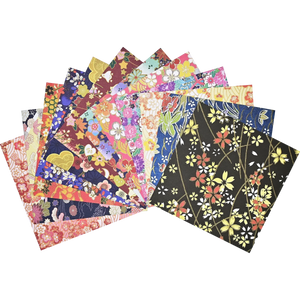 ORIGAMI PAPER SET-Fun and Games-PETER PAUPER PRESS-Coriander