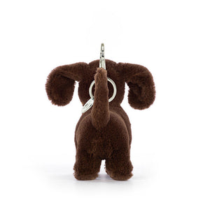 OTTO SAUSAGE DOG BAG CHARM-Stuffies-JELLYCAT-Coriander