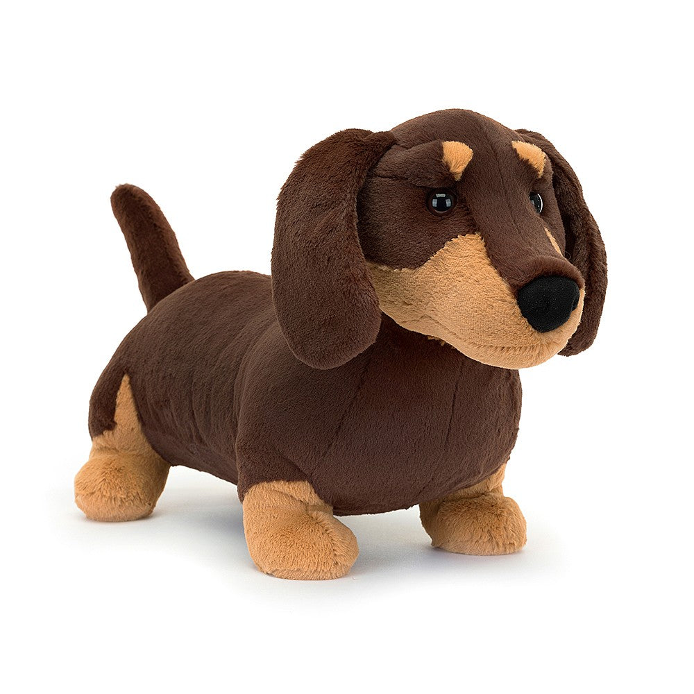 OTTO SAUSAGE DOG - BIG-Stuffie-JELLYCAT-Coriander