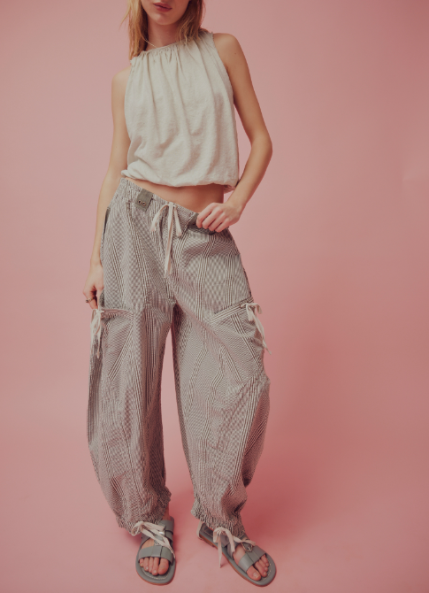 OUTTA SIGHT PARACHUTE PANTS-PANTS-FREE PEOPLE-Coriander