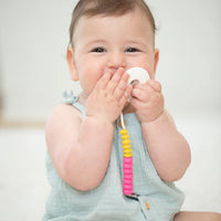 PACIFIER CLIP | PUNCH DUO-Baby-BELLA TUNNO-Coriander
