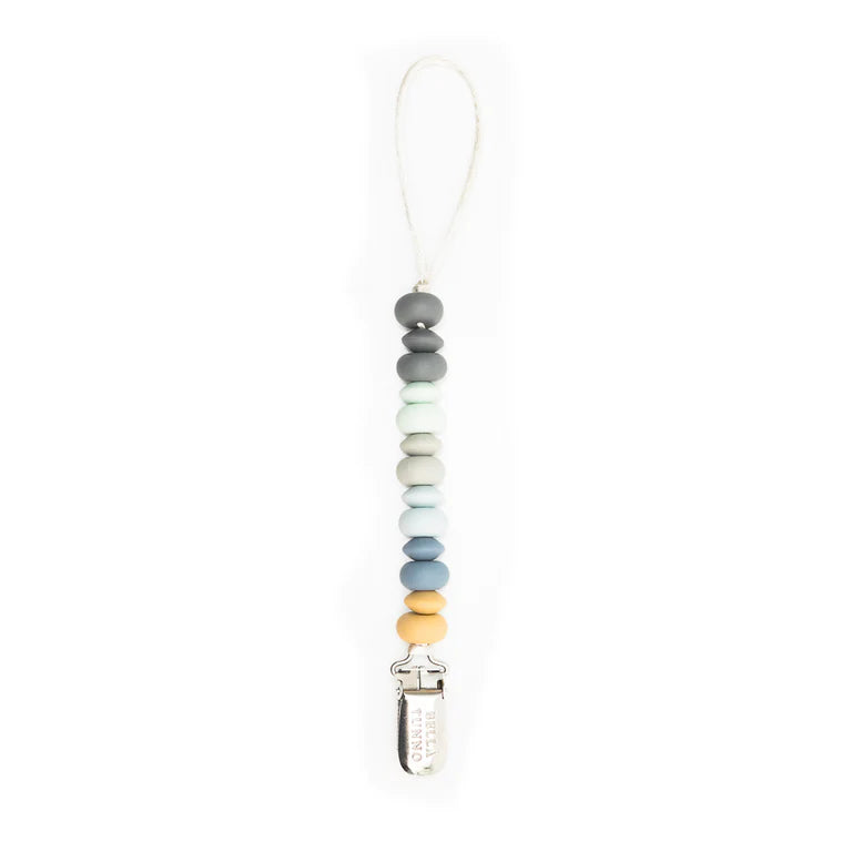 PACIFIER CLIP | SOFT MULTI-Pacifier Clip-BELLA TUNNO-Coriander