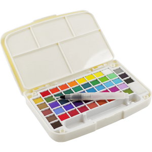 PAINT SET | WATERCOLOUR FIELD KIT-Fun and Games-PETER PAUPER PRESS-Coriander
