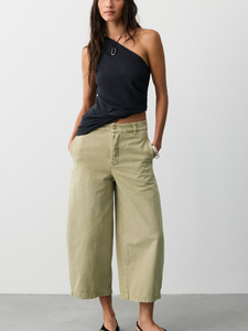 PANTS | LAYDOWN CHINO-Uncategorised-FREE PEOPLE-Coriander