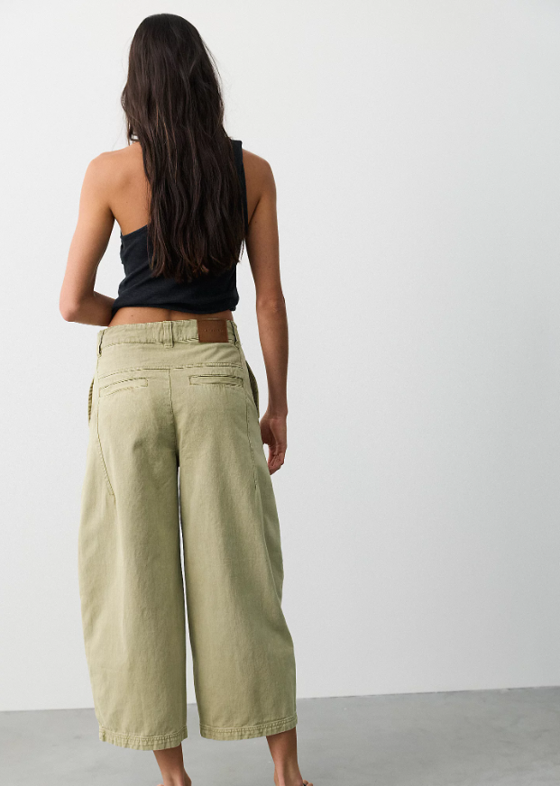 PANTS | LAYDOWN CHINO-Uncategorised-FREE PEOPLE-Coriander