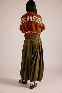 PANTS | MOONFLOWER BALLOON-Bottoms-FREE PEOPLE-Coriander
