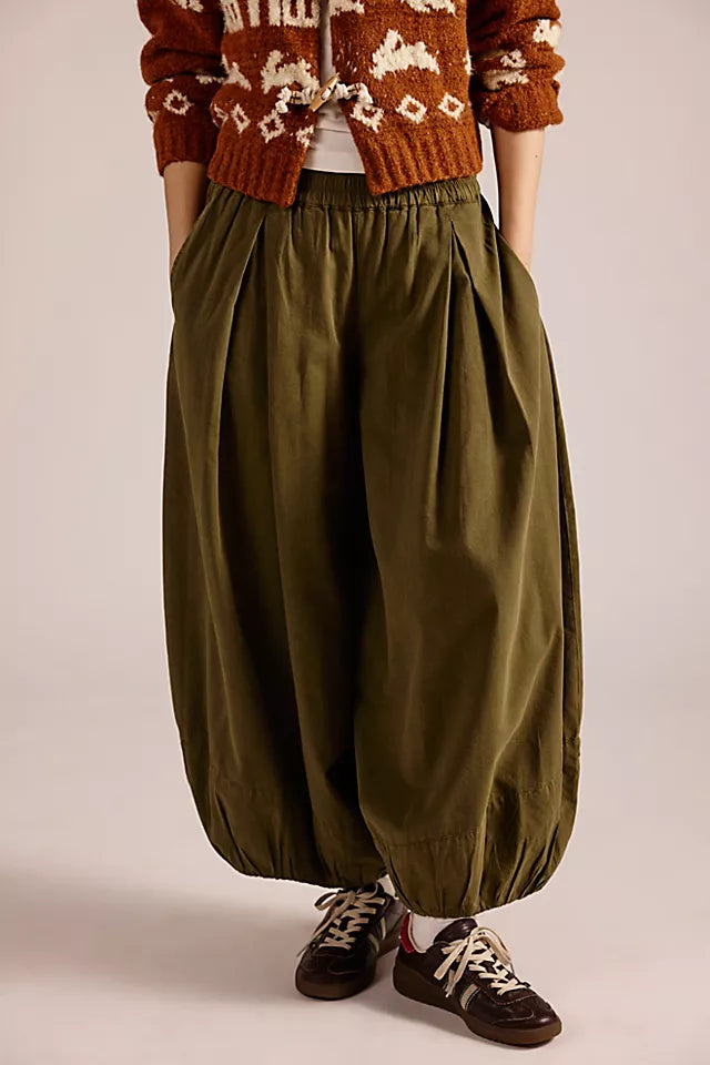 PANTS | MOONFLOWER BALLOON-Bottoms-FREE PEOPLE-SMALL-SAGE-Coriander