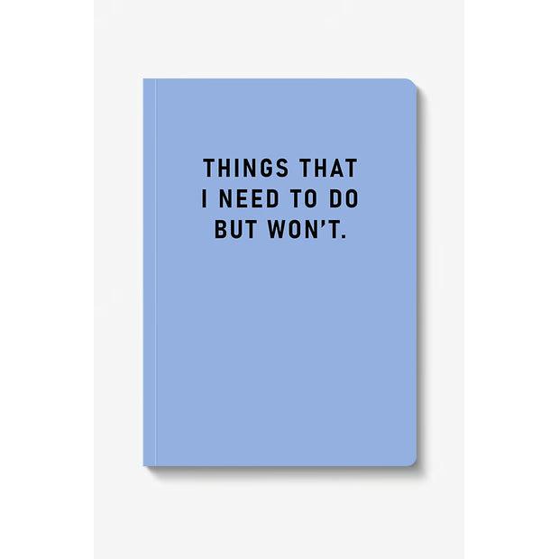 PAPERBACK NOTEBOOK | THINGS I NEED TO DO-Books & Stationery-OHH DEER-Coriander