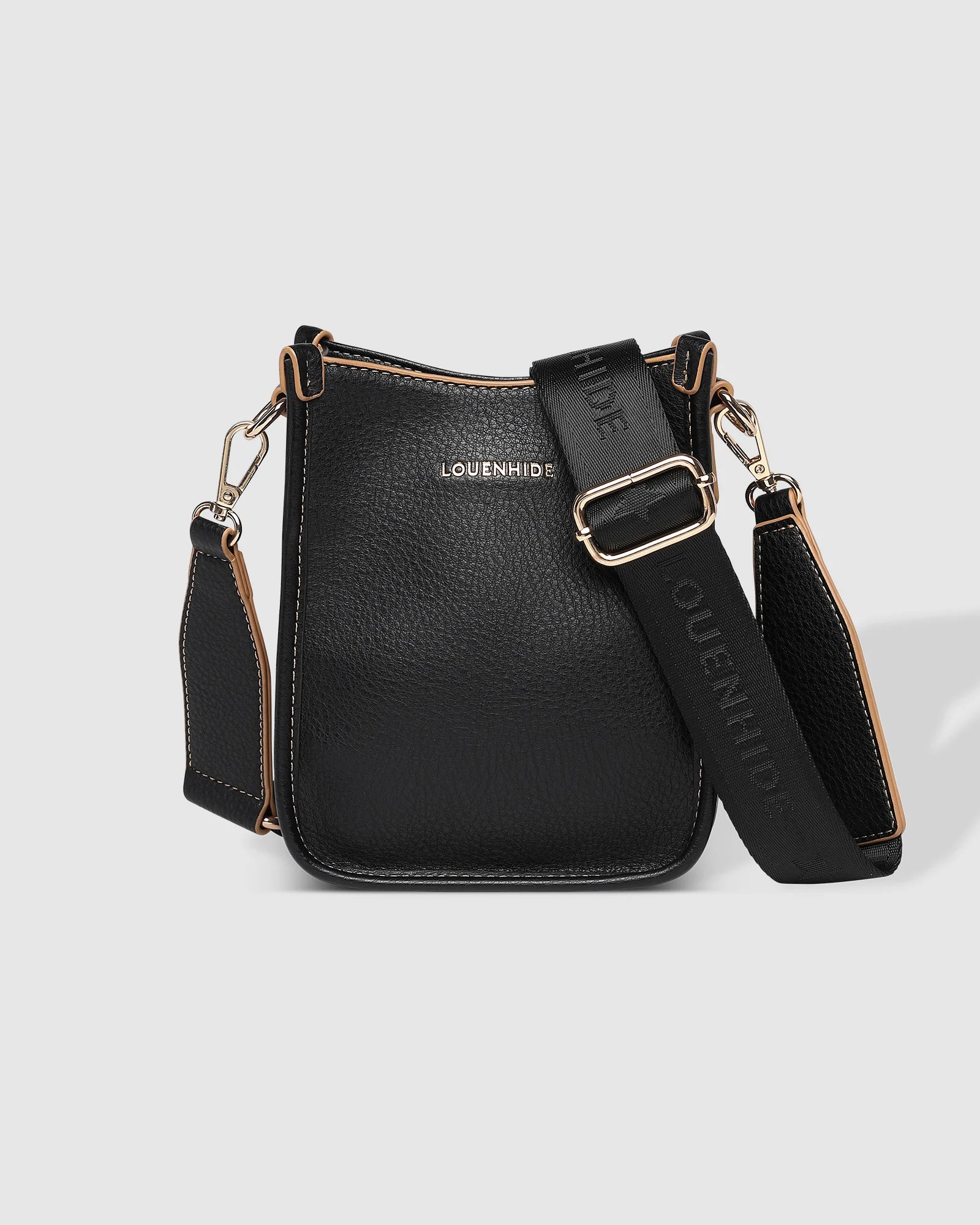 PARKER CROSSBODY BAG-Bags & Wallets-LOUENHIDE-BLACK-Coriander