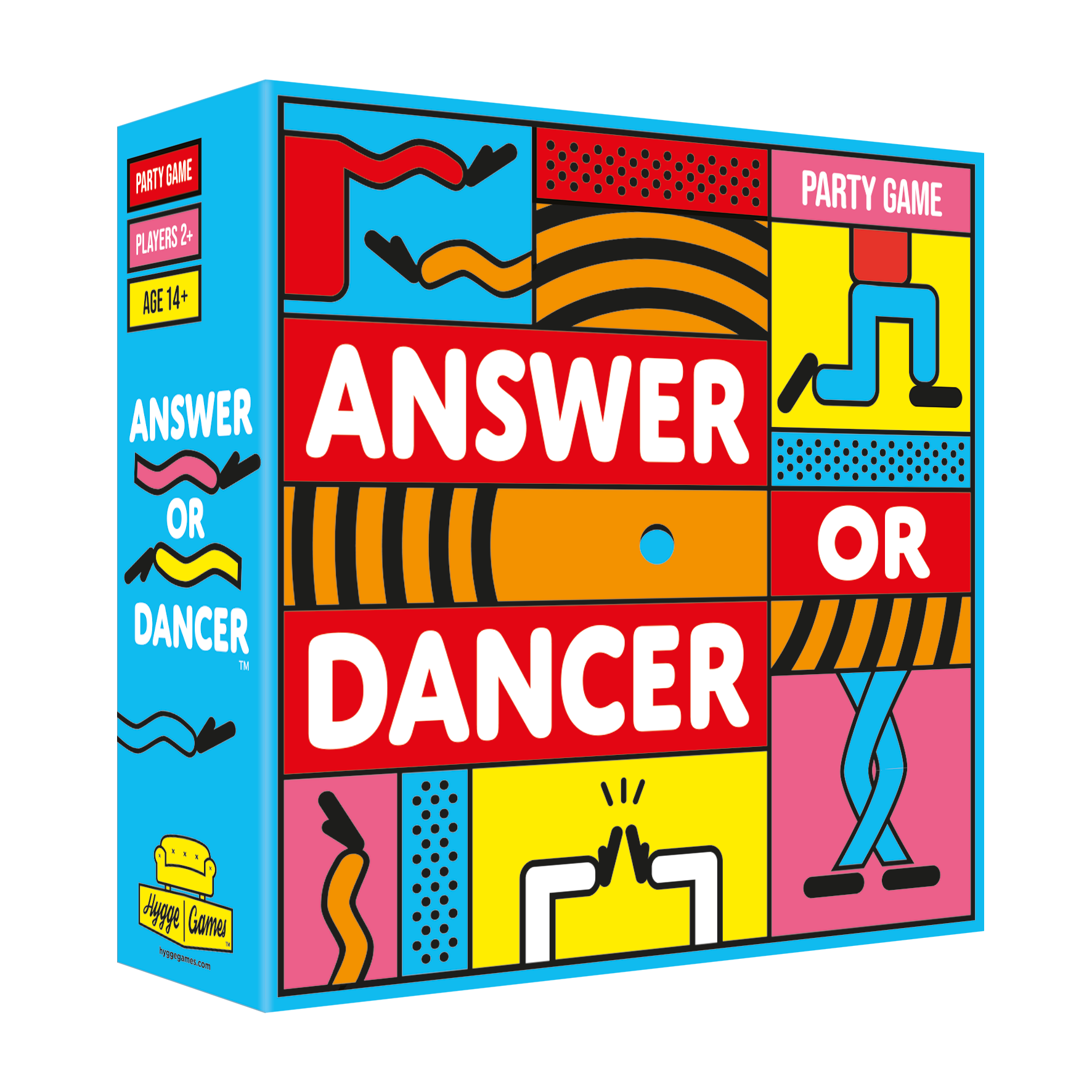 PARTY GAME | ANSWER OR DANCER-Fun and Games-HYGGE GAMES-Coriander