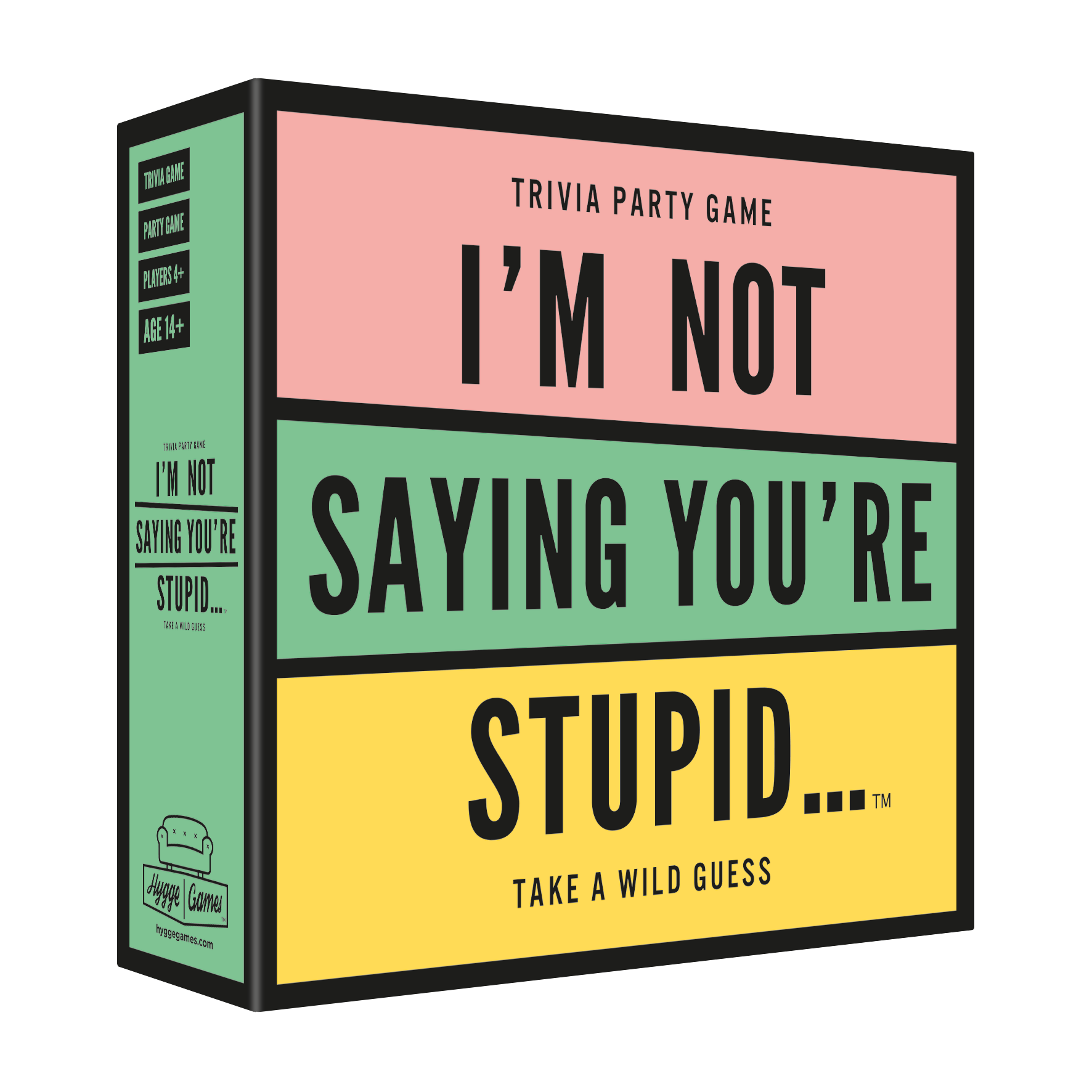 PARTY TRIVIA GAME: I'M NOT SAYING YOU'RE STUPID...-Game-HYGGE GAMES-Coriander