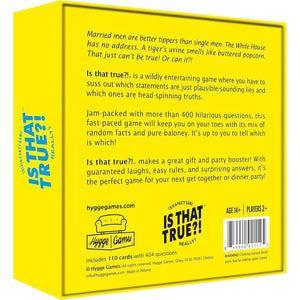PARTY TRIVIA GAME | IS THAT TRUE? REALLY?-Fun and Games-HYGGE GAMES-Coriander
