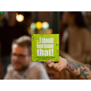 PARTY TRIVIA GAME | ...I SHOULD HAVE KNOWN THAT!-Fun and Games-HYGGE GAMES-Coriander