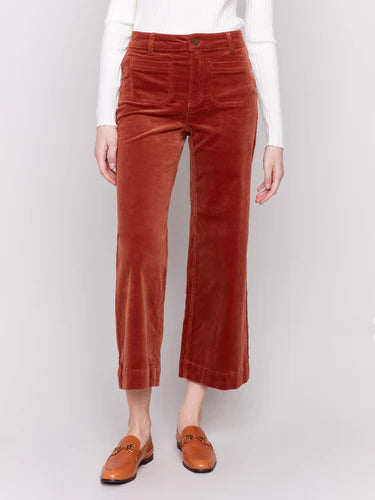 PATCH POCKET PANT-Bottoms-CHARLIE B-2-TERRACOTTA-Coriander