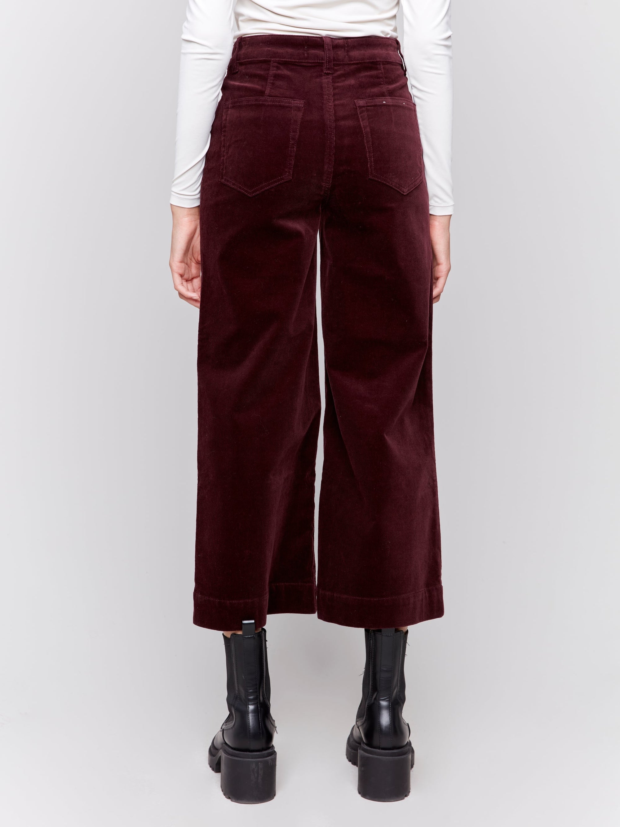 PATCH POCKET PANT-Bottoms-CHARLIE B-Coriander