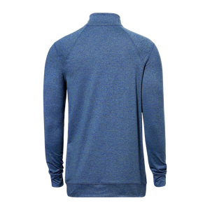 PEAKDAZE HALF ZIP - MIDNIGHT HEATHER-Sweaters & Jackets-SAXX-Coriander