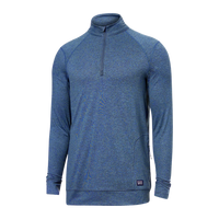 PEAKDAZE HALF ZIP - MIDNIGHT HEATHER-Sweaters & Jackets-SAXX-MEDIUM-MIDNIGHT HEATHER-Coriander