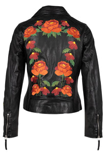 PEONIE 2 MOTO JACKET-Jackets & Sweaters-MAURITIUS-Coriander