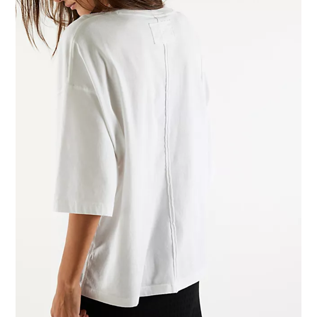 PERFECT OVERSIZED TEE-Tops-FREE PEOPLE-Coriander