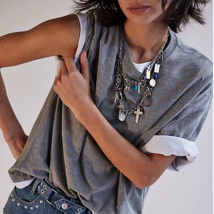 PERFECT OVERSIZED TEE-Tops-FREE PEOPLE-XSMALL-HEATHER GREY-Coriander