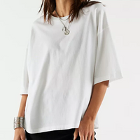 PERFECT OVERSIZED TEE-Tops-FREE PEOPLE-Coriander