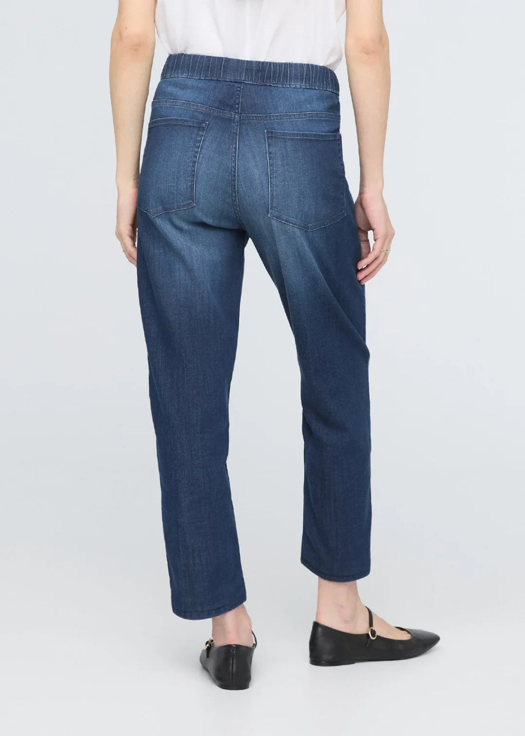 PERFORMANCE DENIM LITE HARBOUR PANT-Denim-DUER-Coriander