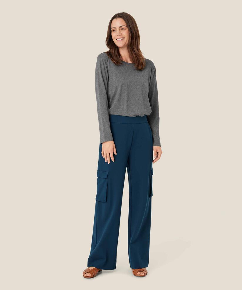 PERPETUA JERSEY TROUSERS-Bottoms-MASAI-Coriander