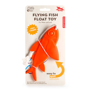 PET TOY | KOBE FLYING FISH FLOATING DOG TOY-Pet Toy-KIKKERLAND DESIGNS-Coriander