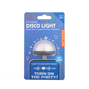 PHONE DISCO LIGHT | TYPE C-gadget-KIKKERLAND DESIGNS-Coriander