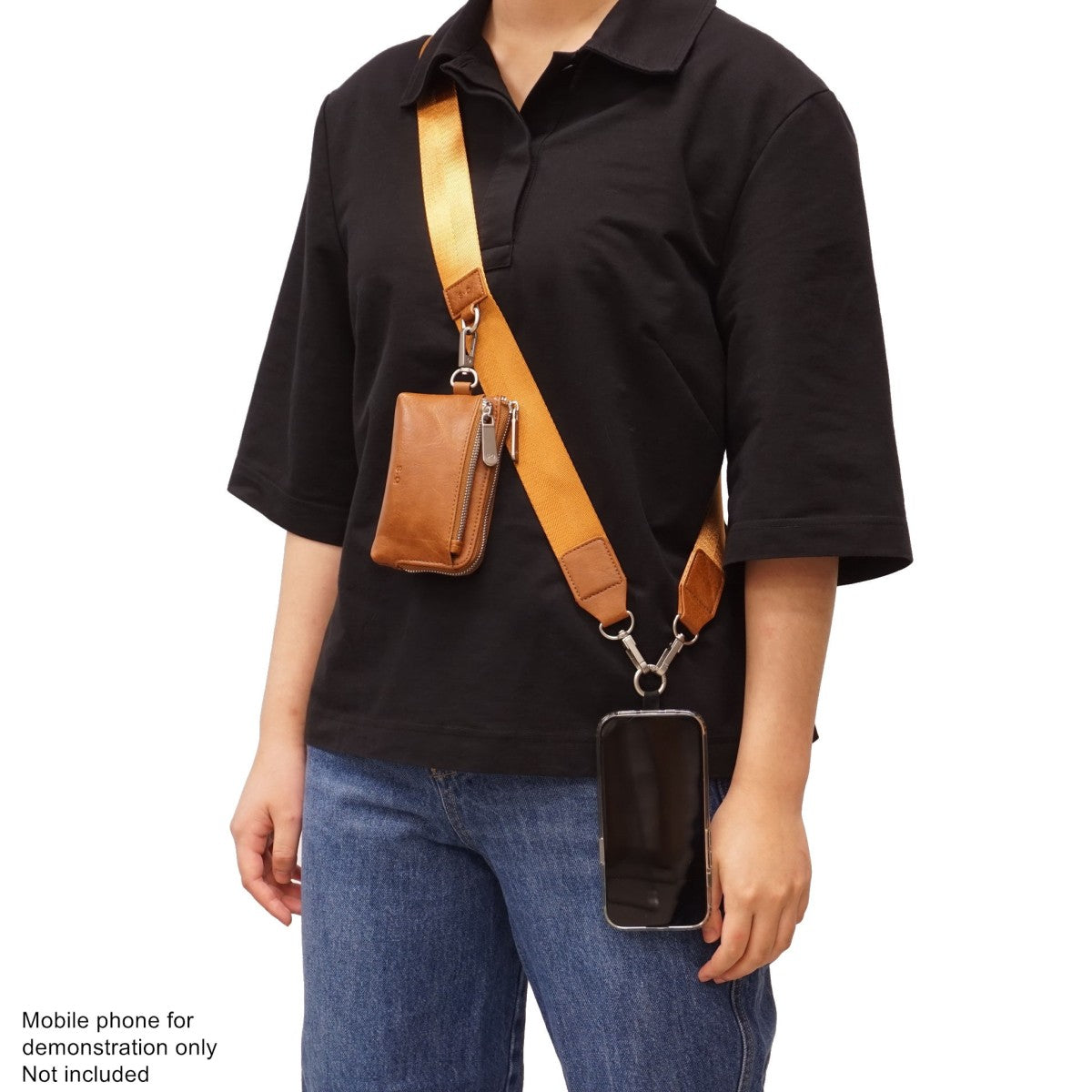 PHONE STRAP WITH CARD CASE | SKYLAR-Bags & Wallets-S-Q-Coriander