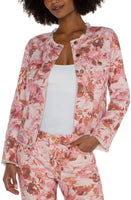 PINK FLORAL JACKET-Jackets & Sweaters-LIVERPOOL-SMALL-PINK-Coriander