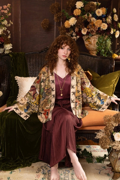 PIXIE DUSTER KIMONO | GOLDEN HOUR-Jackets & Sweaters-MARKET OF STARS-Coriander