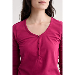 PJ SET | EVENING PATH PYJAMAS: BERRY BRANCHES MARITIME-Loungewear-SEASALT-Coriander