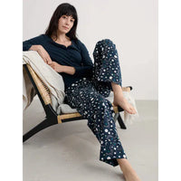 PJ SET | EVENING PATH: STARRY NIGHTTIME MARINE-Loungewear-SEASALT-Coriander