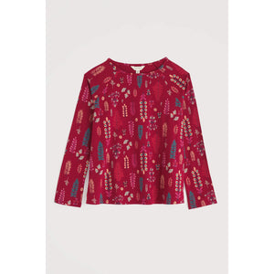 PJ SET | SETTING SUN: BOTANICAL WOODLAND JAM-Loungewear-SEASALT-Coriander