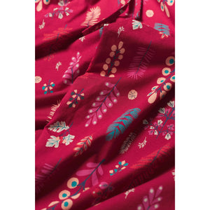 PJ SET | SETTING SUN: BOTANICAL WOODLAND JAM-Loungewear-SEASALT-Coriander