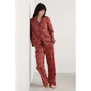PJ SET | VIEW POINT: PRINTED DIAMONDS MIX-Loungewear-SEASALT-Coriander