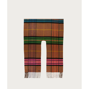 PLAID PONCHO | REVERSIBLE-Uncategorised-V. FRAAS FALL/WINTER-Coriander