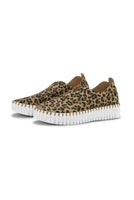 PLATFORM SLIP ON LOAFER | LEOPARD-Footwear-ILSE JACOBSEN-Coriander