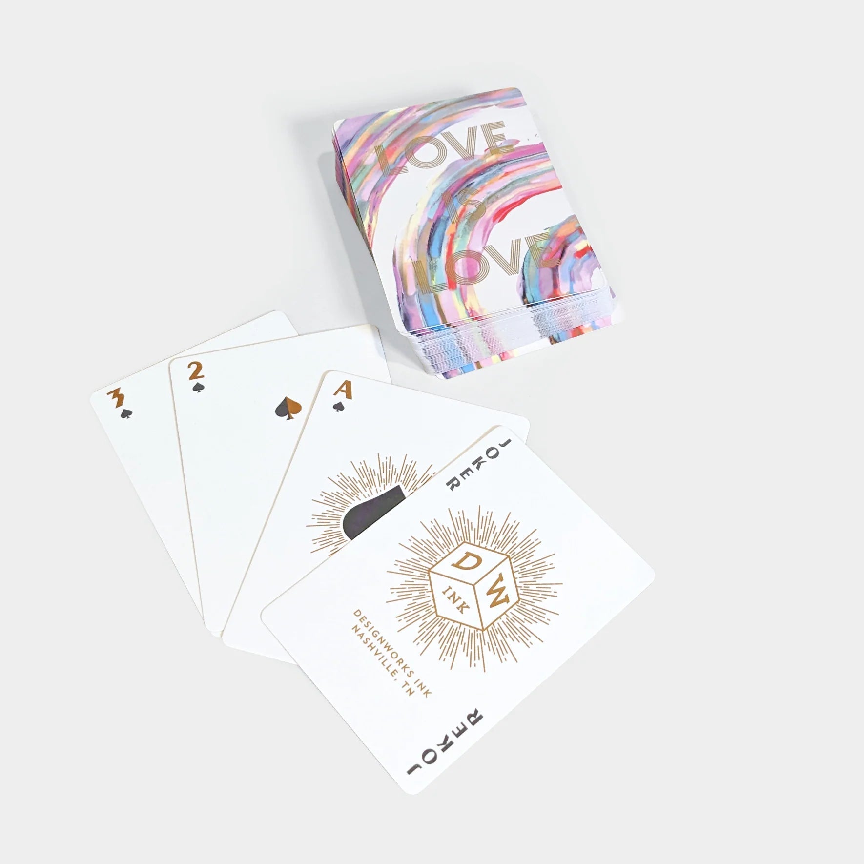 PLAYING CARDS | LOVE IS LOVE-Fun and Games-DESIGN WORKS INK-Coriander