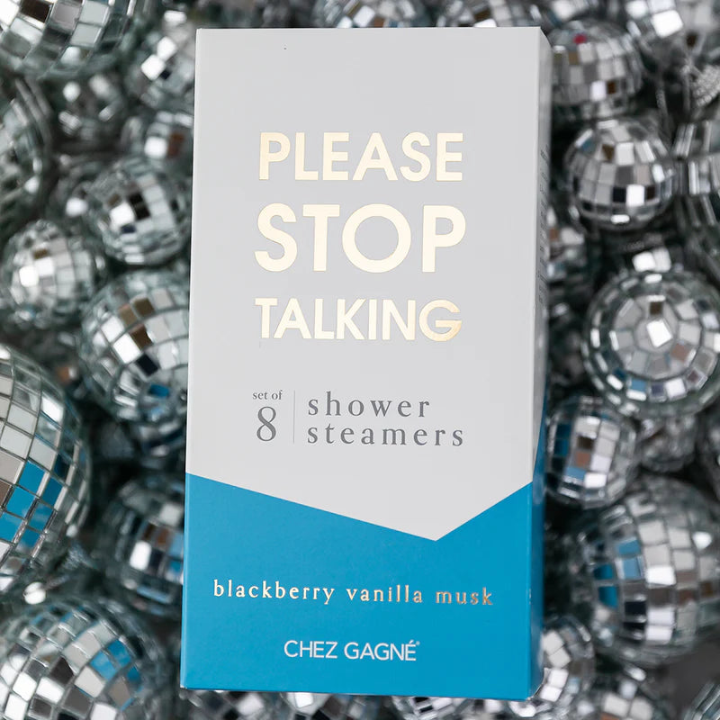 PLEASE STOP TALKING SHOWER STEAMERS-Self Care-CHEZ GAGNE-Coriander