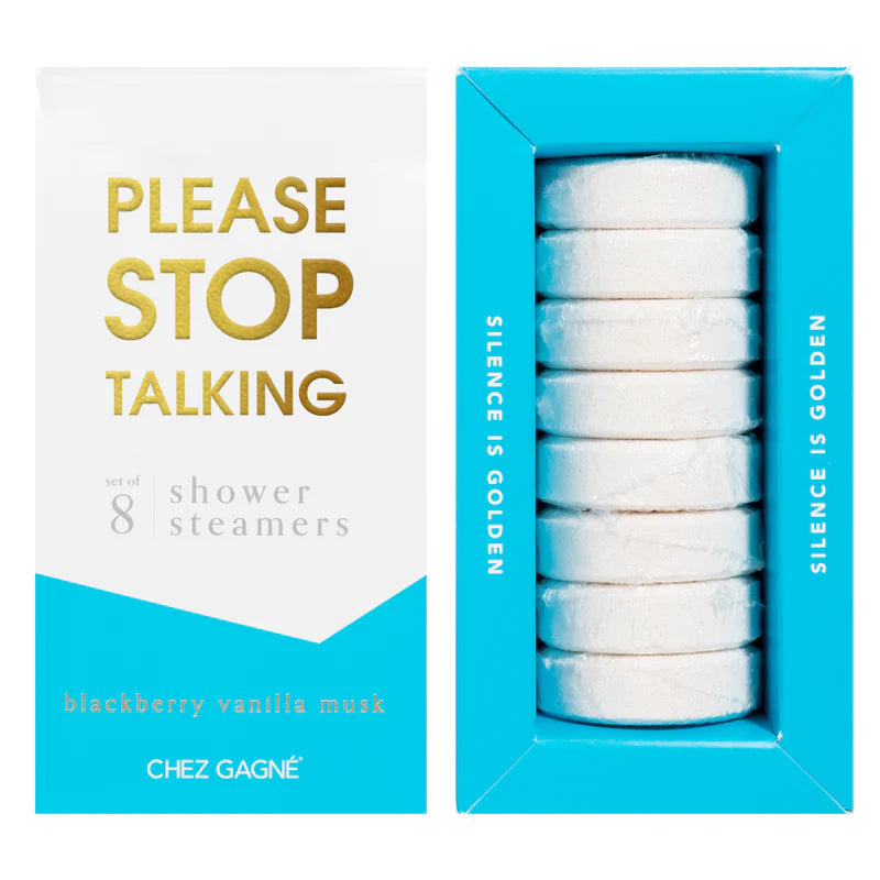 PLEASE STOP TALKING SHOWER STEAMERS-Self Care-CHEZ GAGNE-Coriander