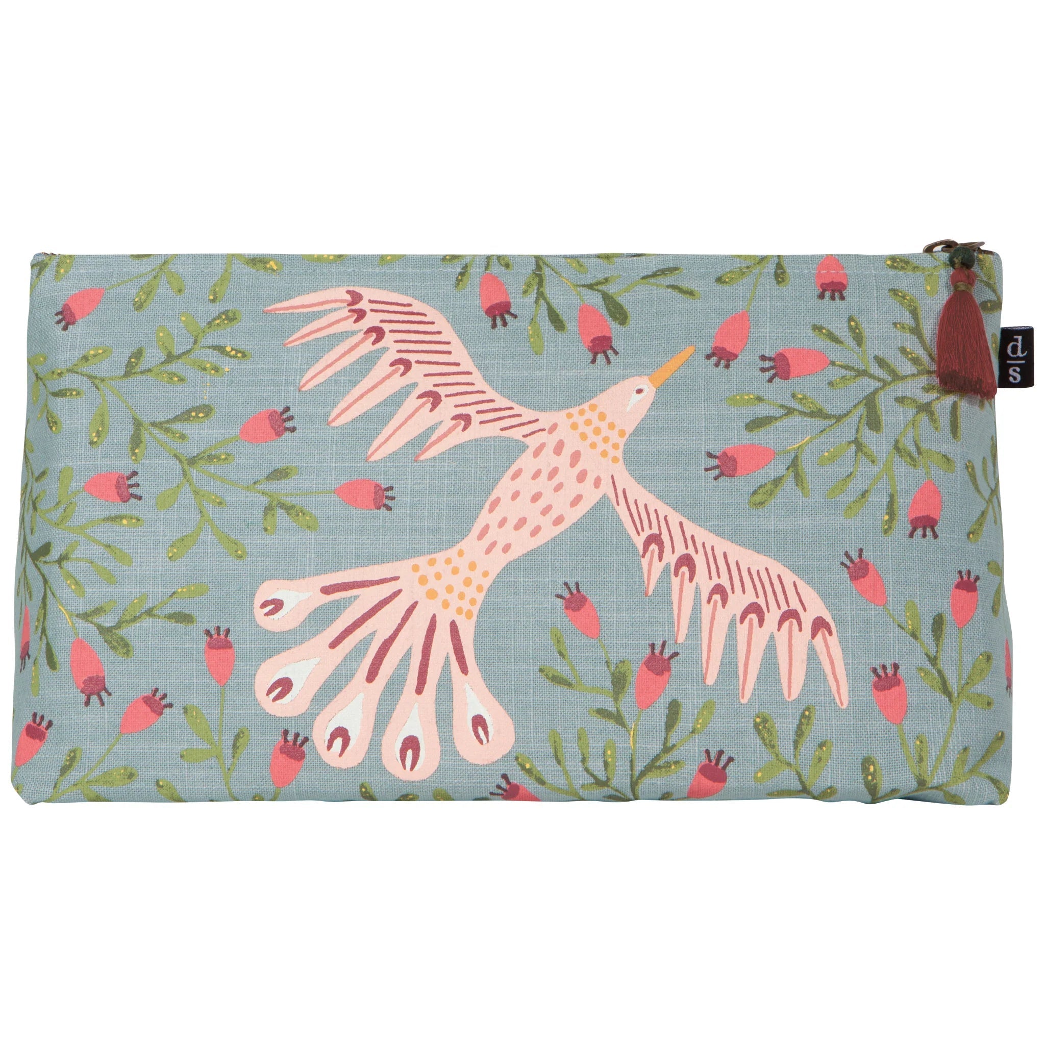 PLUME COSMETIC BAG-Bags & Wallets-DANICA-Coriander