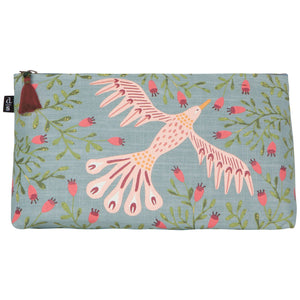 PLUME COSMETIC BAG-Bags & Wallets-DANICA-Coriander