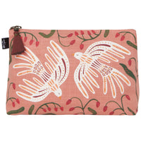 PLUME COSMETICS BAG - SMALL-Bags & Wallets-DANICA-Coriander