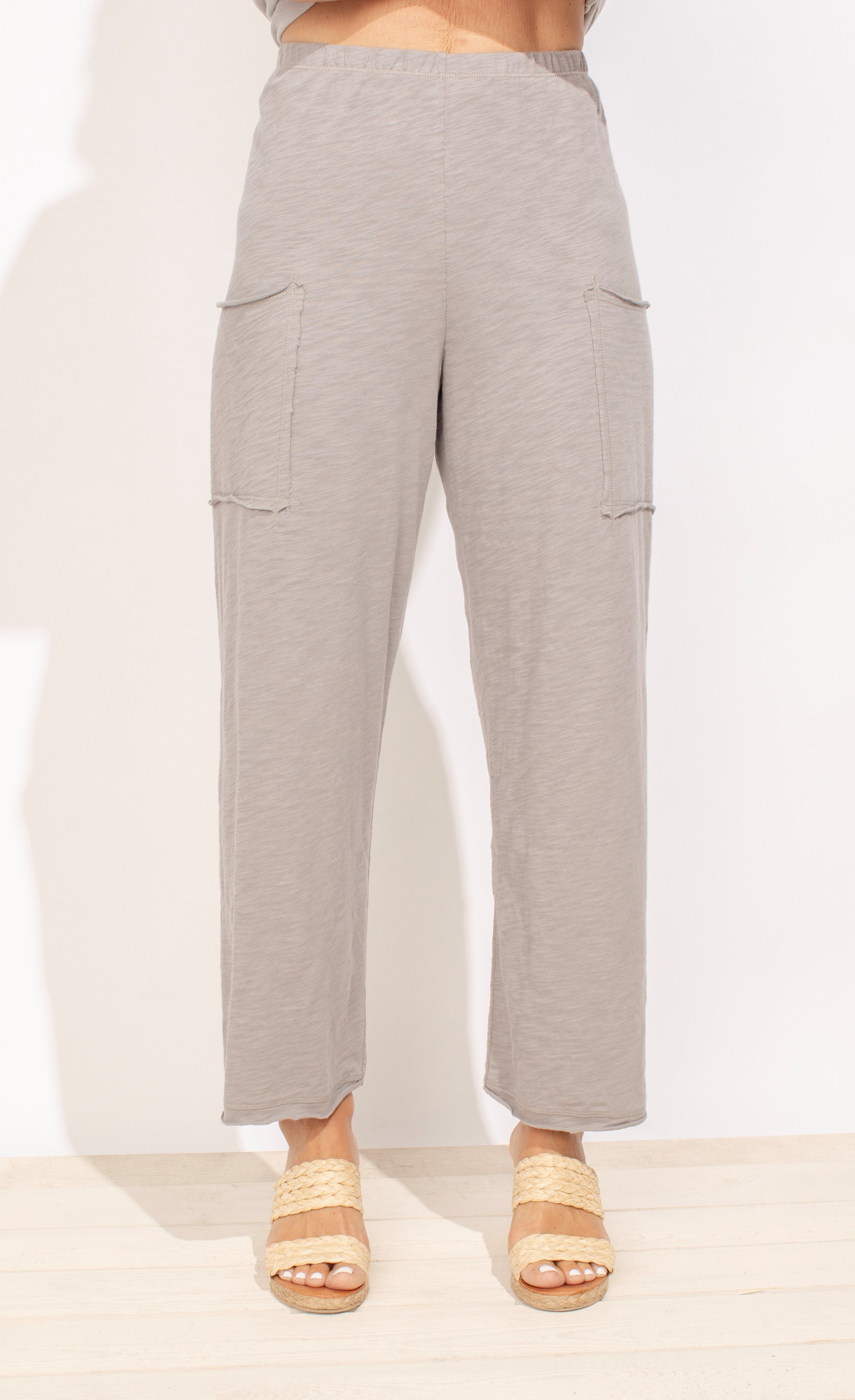 POCKET FLOOD PANTS-Bottoms-ESCAPE-SMALL-FOG-Coriander