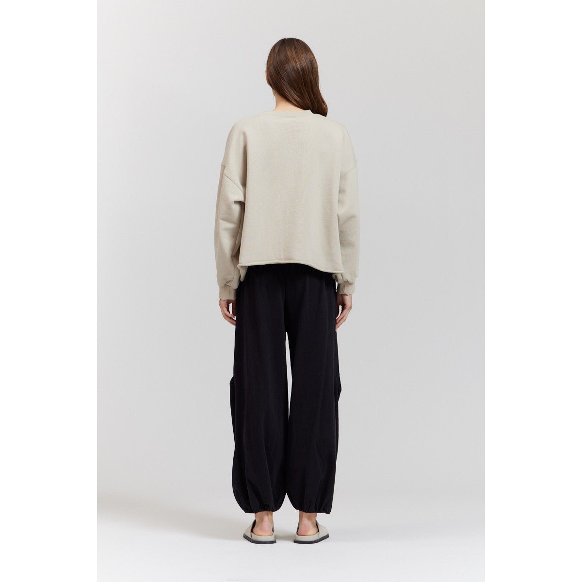 POCKET TWILL PANTS-Bottoms-THERE-ELSEWHERE-SMALL-Black-Coriander