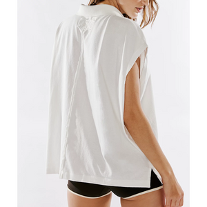 POLO TOP | KEEP ON-Top-FREE PEOPLE-Coriander