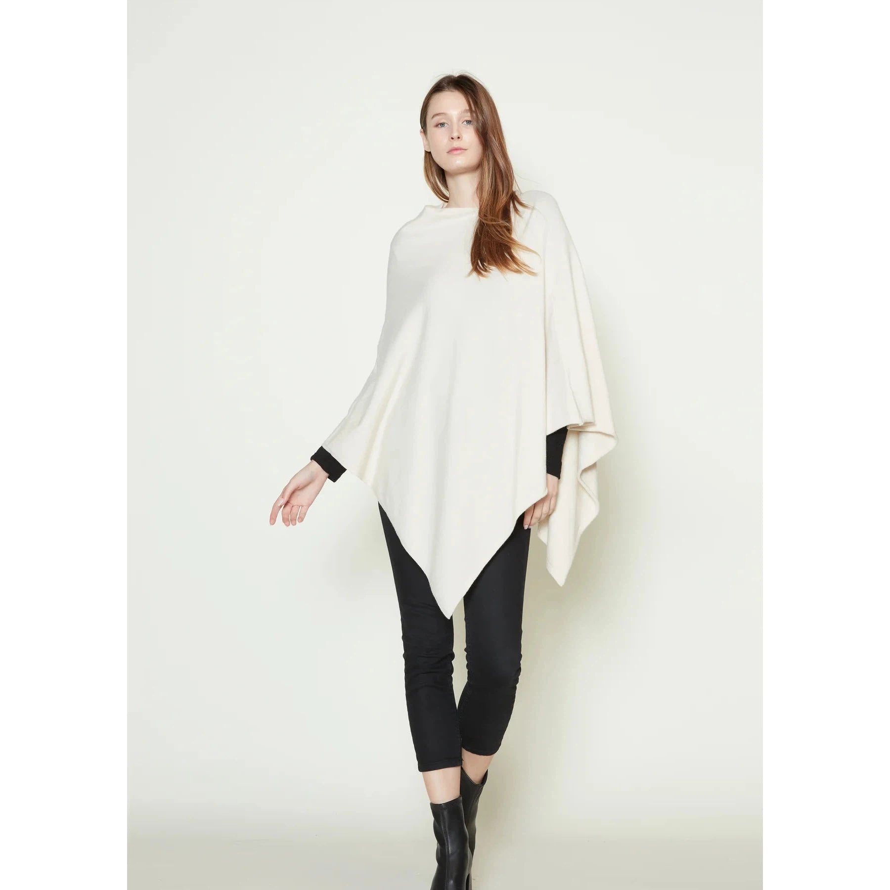 PONCHO | TRIANGLE-Scarves & Wraps-LOOK BY M-Coriander